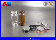 Les bouteilles en verre de bio CMYK pharmacie d'impression de 10ML avec les couvercles ISO19001-2008 ont approuvé